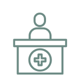 医師の診療アイコン